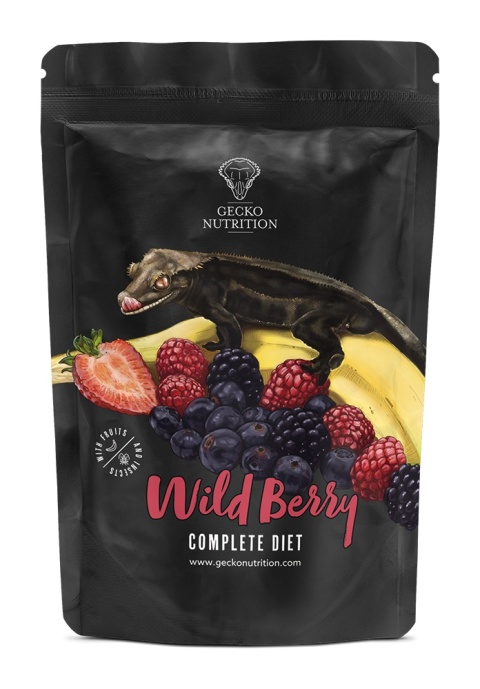 Gecko Nutrition Owoce leśne - Pokarm dla gekonów, papka 50g