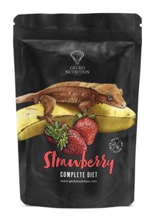 Gecko Nutrition Truskawka- Pokarm dla gekonów, papka 100g