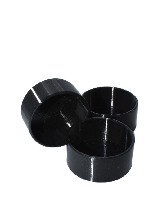Miseczka 25ml czarna - druk3D (PETG)