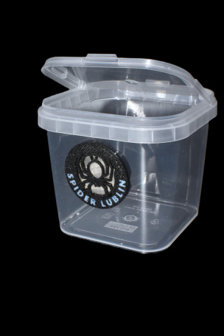 Pojemnik typu braplast 280 ml (8x8x7cm) z wentylacją