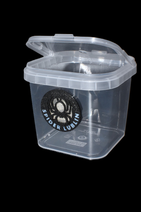 Pojemnik typu braplast 280 ml (8x8x7cm) z wentylacją