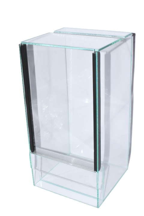 Terrarium szklane 20x20x40cm Terrarium szklane 20x20x40cm